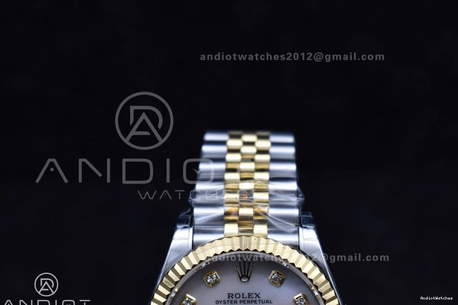 Bracelet YG 316L MOP 278271 Steel Colorful Dial President 542 31 DateJust On GSF Diamond Ladies 0202